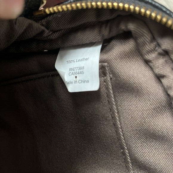 Black leather vintage J Crew purse - Picture 3 of 5